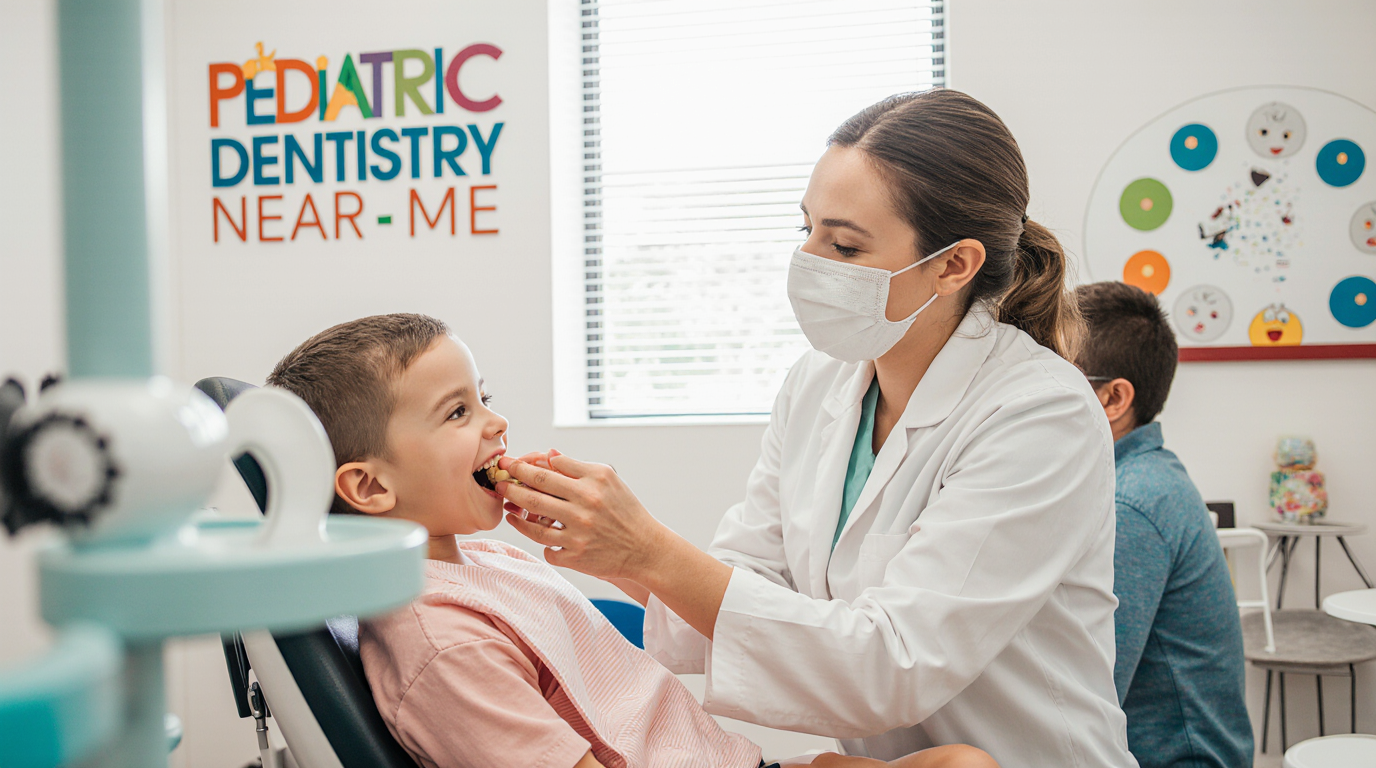 Dentista Infantil Perto de Mim