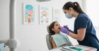 Aplicação de Selante Infantil