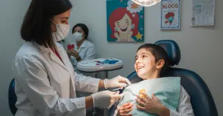 Remoção de Dentes de Leite Danificados